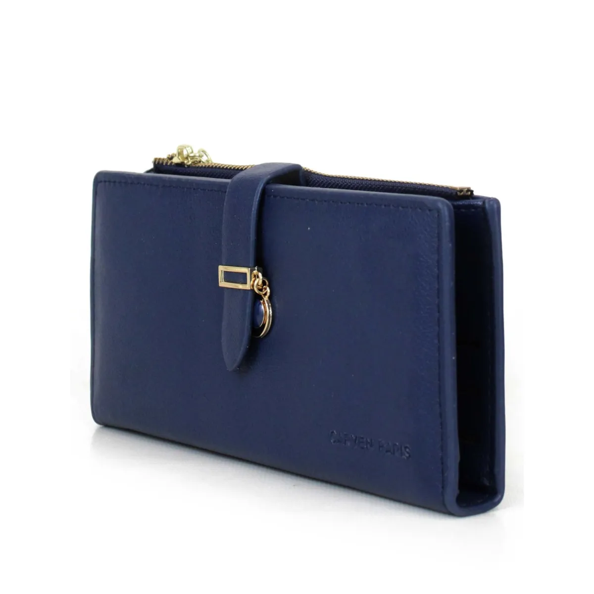 CARVEN - Billetera de mujer Jolie azul Carven Paris