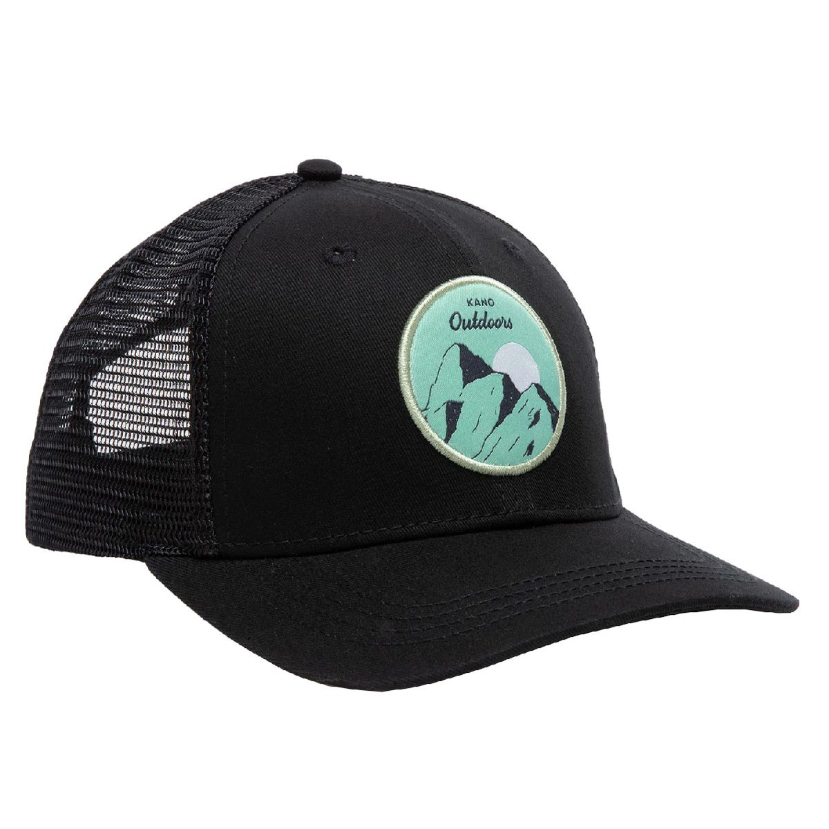KANO - Jockey Gorra Ajustable La Junta Negro Kano