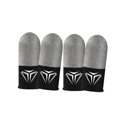 GENERICO - Pack X4 Dedales Gamer Fundas Dedos Fibra Cobre Edición Elite S3-ELITE