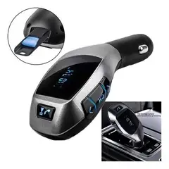 GENERICO - Transmisor Radio Fm Bluetooth Usb Tf Cargador Auto / 213095