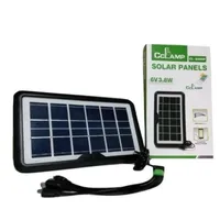 CARGADOR PANEL SOLAR 15W MULTI USB 5 EN 1