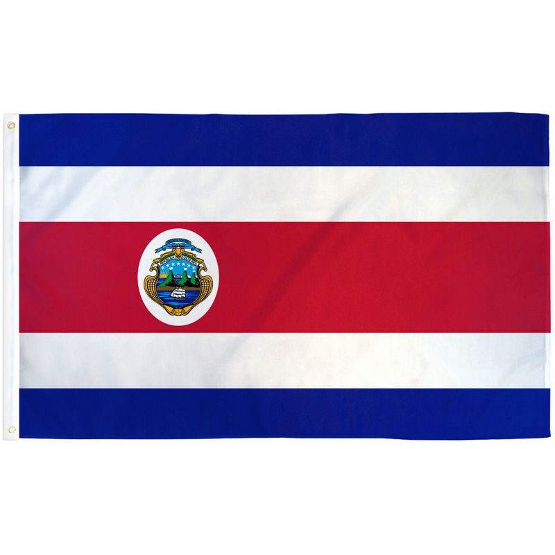GENERICO - Bandera de Costa Rica de 90cm x 60cm