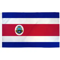GENERICO - Bandera de Costa Rica de 90cm x 60cm