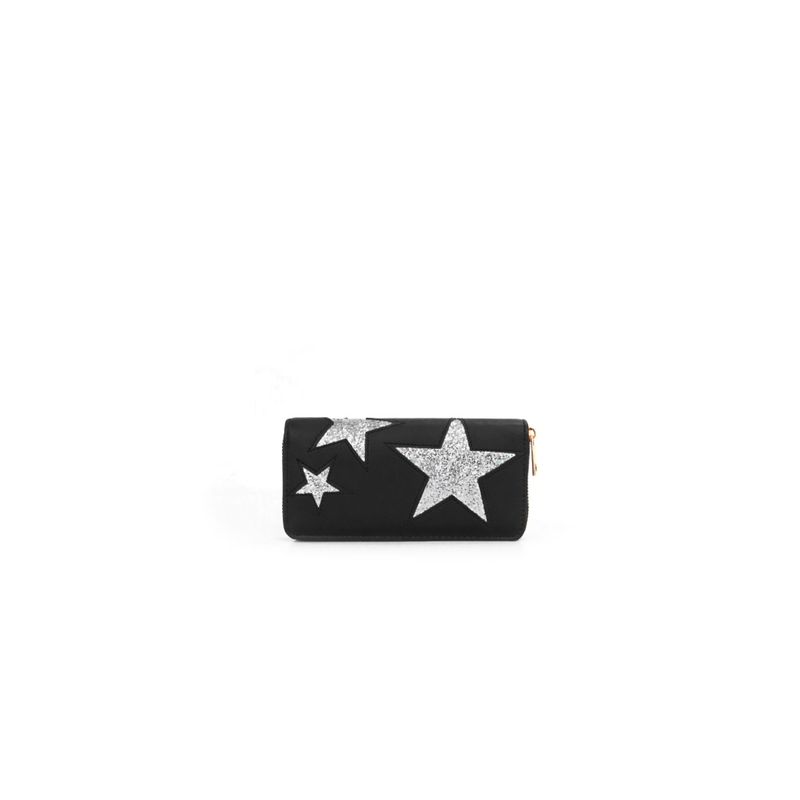 KUBAYOFF - Billetera de mujer Estrella negro KUBAYOFF