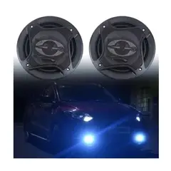 GENERICO - Kit 2 Parlantes Auto 13cm Redondo 300w Coaxial 2 Vías Hifi / 213026