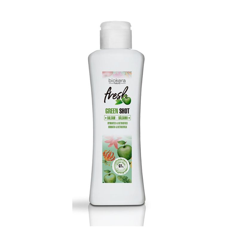 SALERM - SALERM Acondicionador Natural Vegano Green Shot Biokera Sin Sulfatos.-