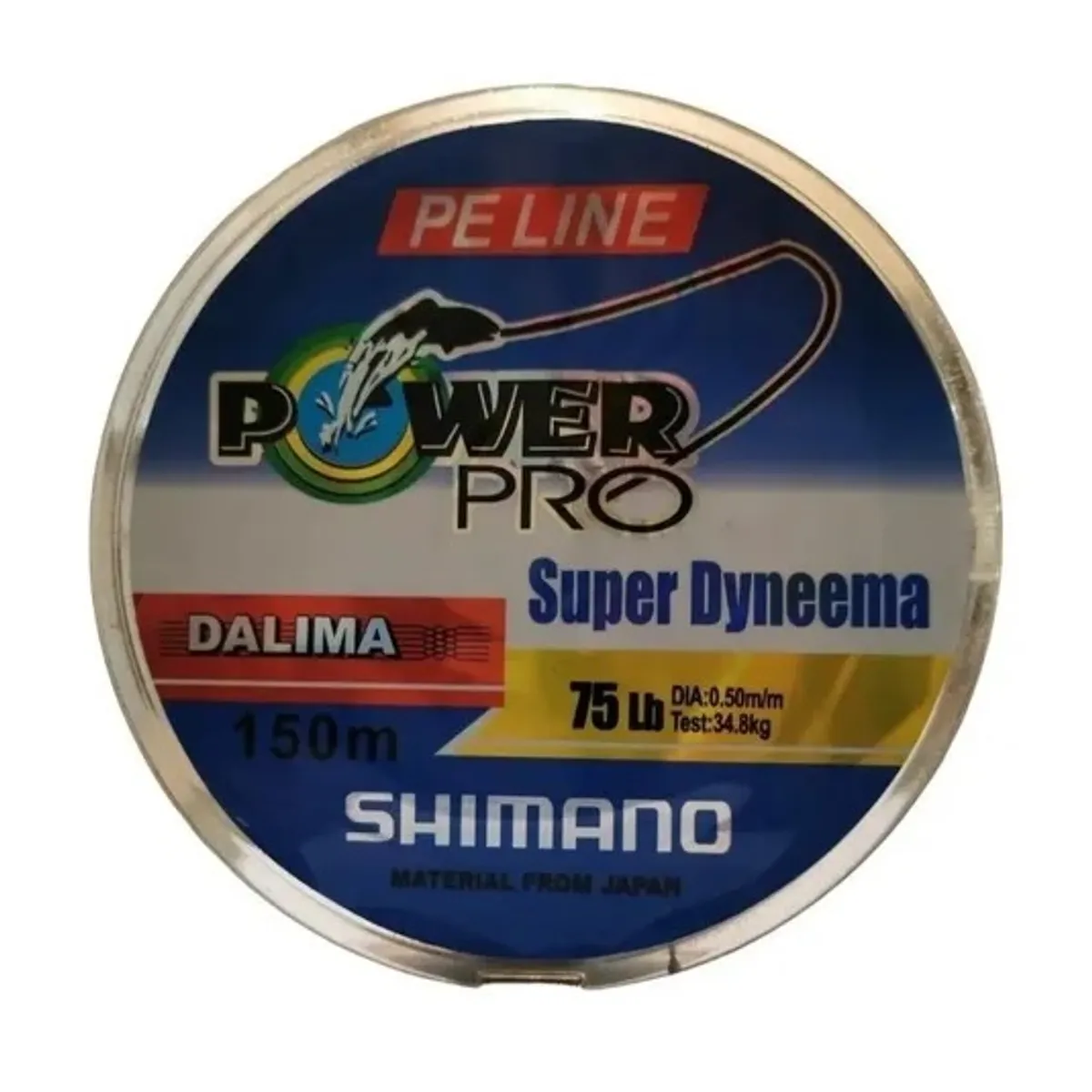 SHIMANO - Hilo De Pesca Multifilamento Carrete 150m 4 hebras 75lb