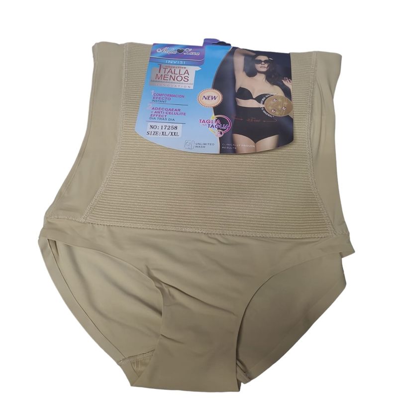 GARSIL - Calzon Invisible Con Faja Para Mujer - Reductor De Cintura Tiro Alto