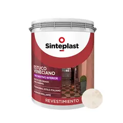 SINTEPLAST - Estuco Veneciano símil Mármol Paredes Blanco