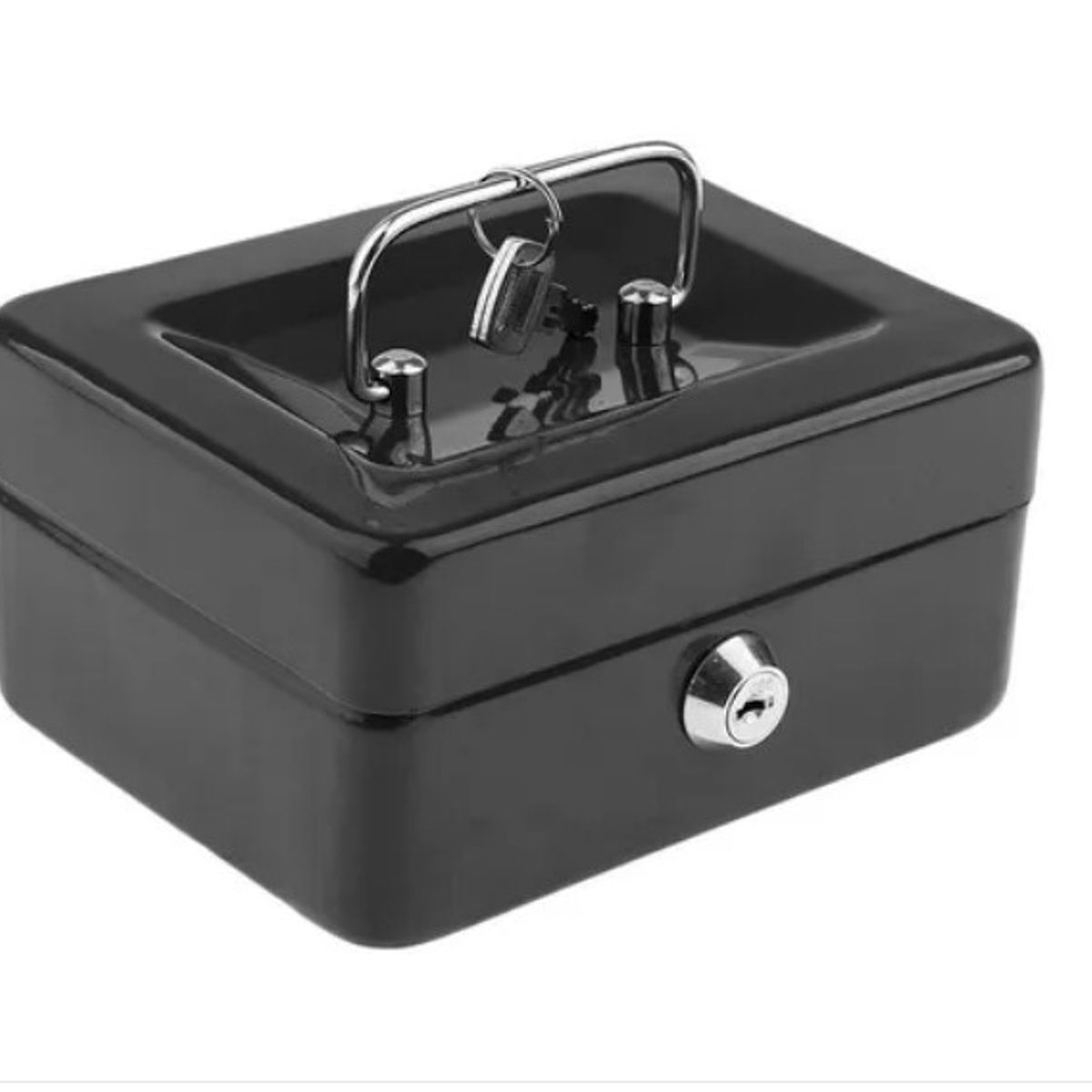 OFERTABKN - Caja Fuerte Metálica Para Dinero Seguridad 200mm Negro