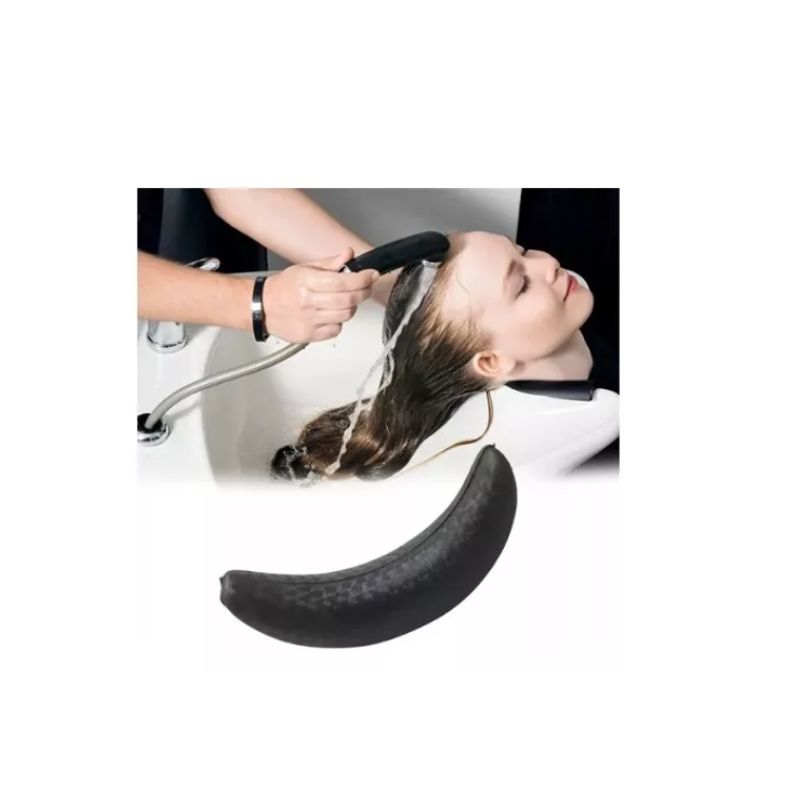 GENERICO - Silicona De Cuello Para Lava Pelos Peluqueria Silicon Negro