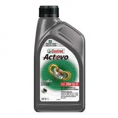 GENERICO - Aceite de Moto 20w 50 Semi Sintético Castrol 4t Original