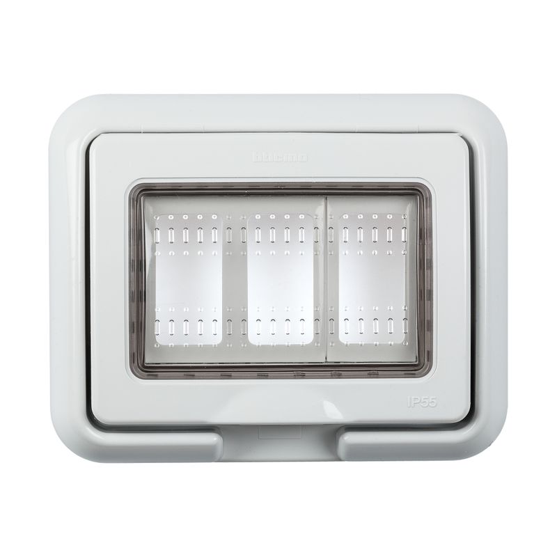 BTICINO - Placa 3 Puestos Bticino Magic/Matix Ip55 S/Adaptador