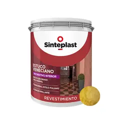 SINTEPLAST - Estuco Veneciano símil Mármol Paredes Amarillo