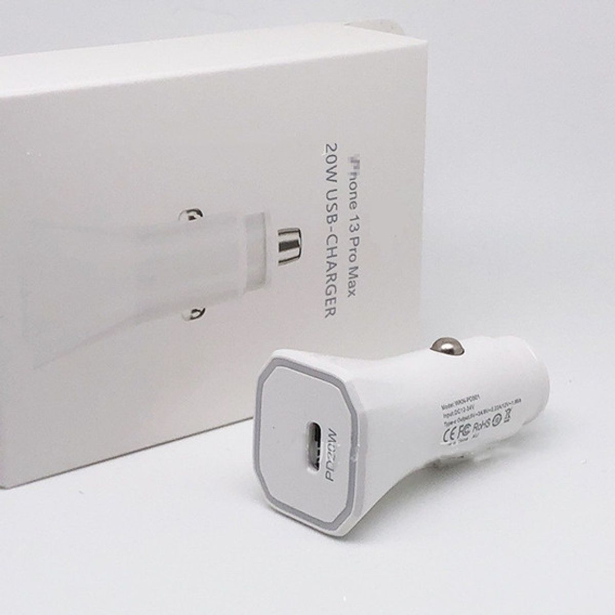 GENERICO - Cargador de Carro Iphone 20w C