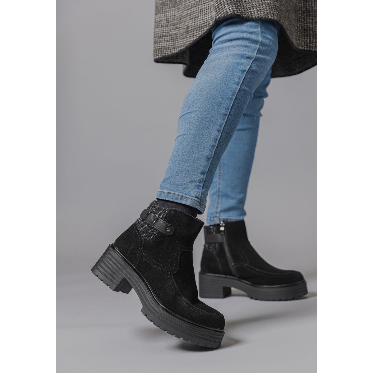 DEGAS - Botín Cuero Dublin Negro DEGAS