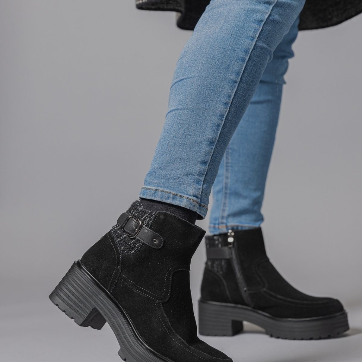 DEGAS - Botín Cuero Dublin Negro DEGAS