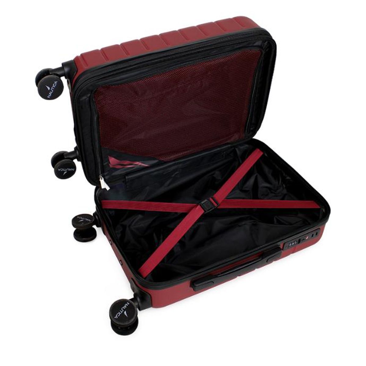 NAUTICA - Maleta Argo S de Cabina 10 kg burdeo NAUTICA