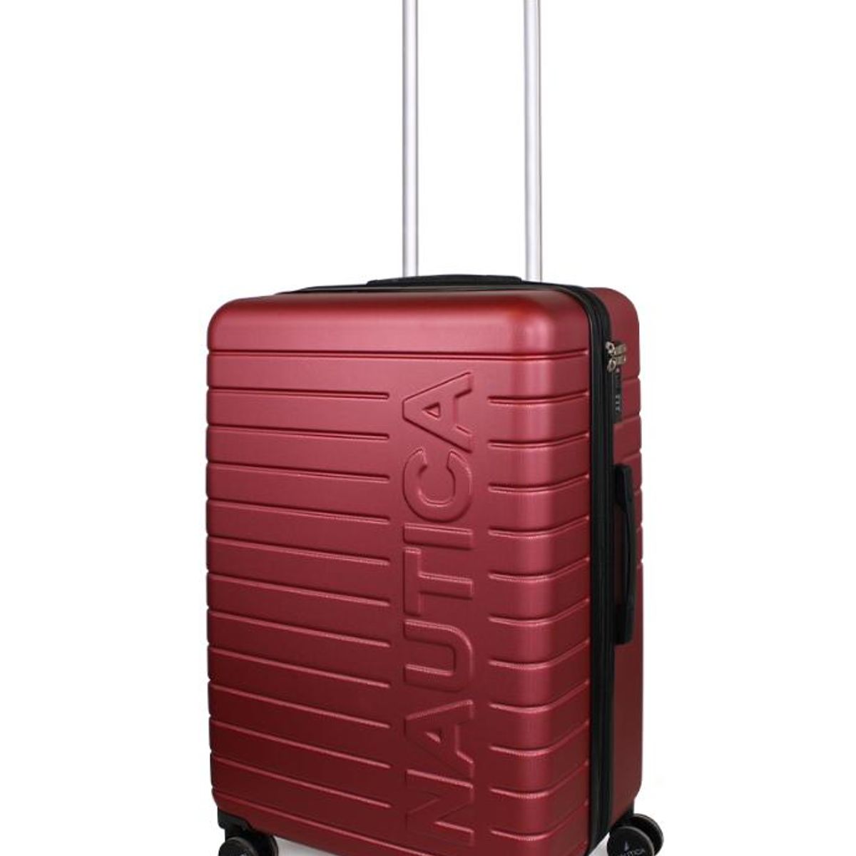 NAUTICA - Maleta Argo Mediana 20 Kg burdeo NAUTICA