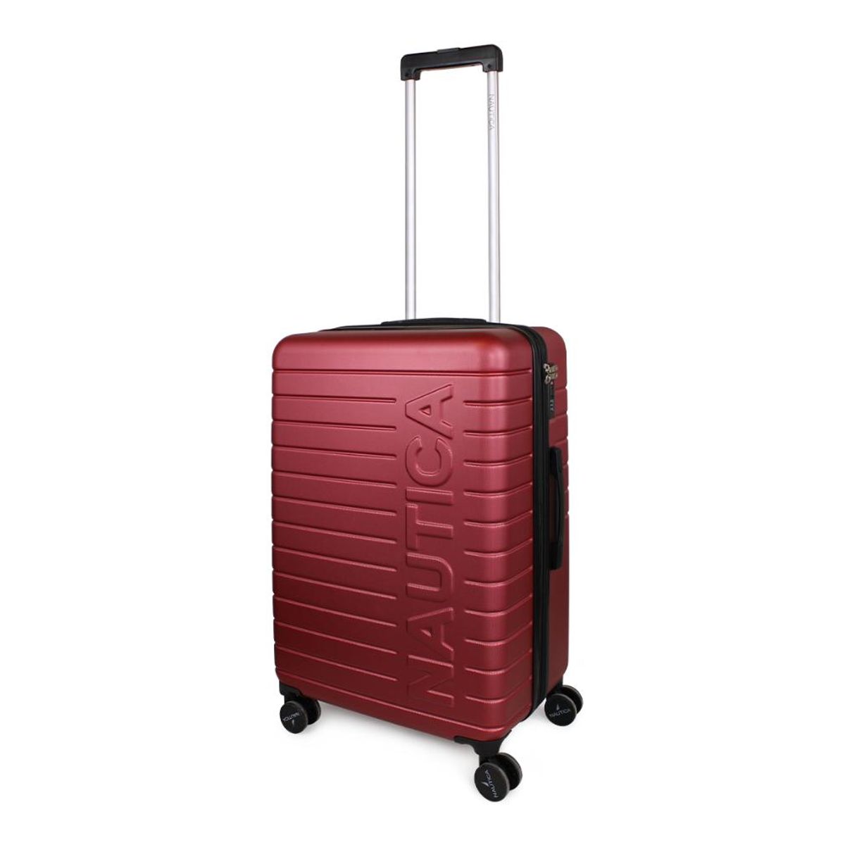 NAUTICA - Maleta Argo Mediana 20 Kg burdeo NAUTICA