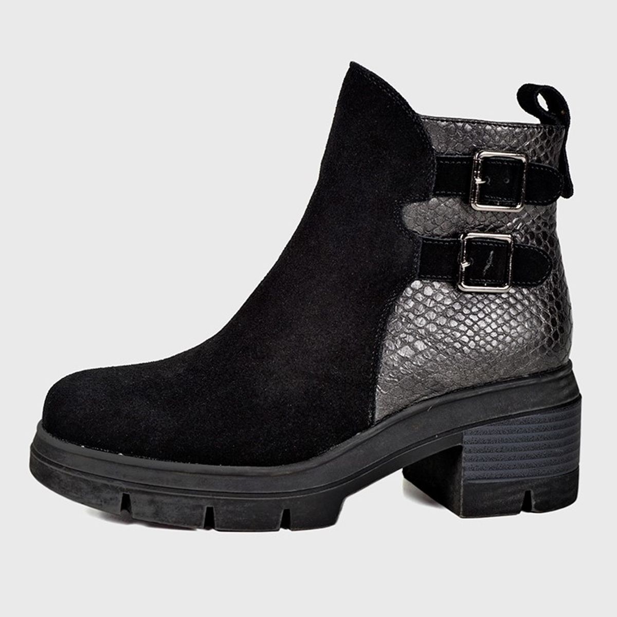 DEGAS - Botín Cuero Fortaleza Negro DEGAS