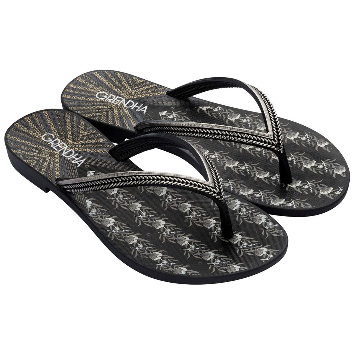 GRENDHA - Sandalia Mujer Negro Acai 3095 Grendha