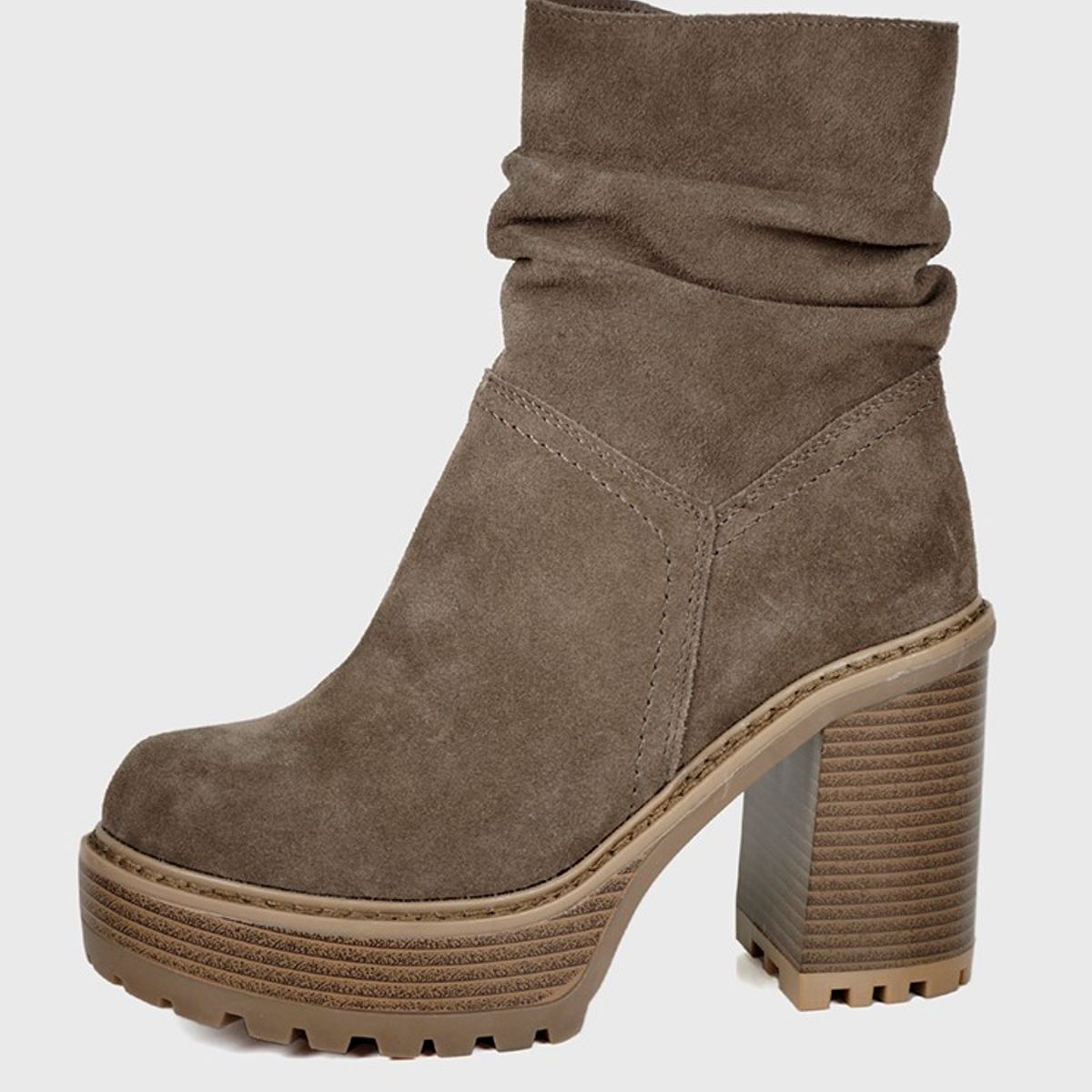 DEGAS - Botín Cuero Damas Taupe DEGAS