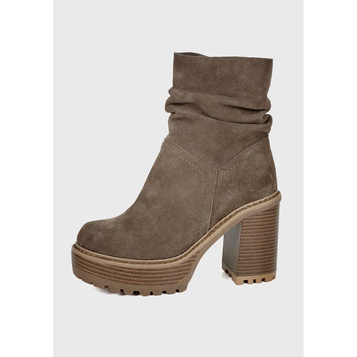 DEGAS - Botín Cuero Damas Taupe DEGAS