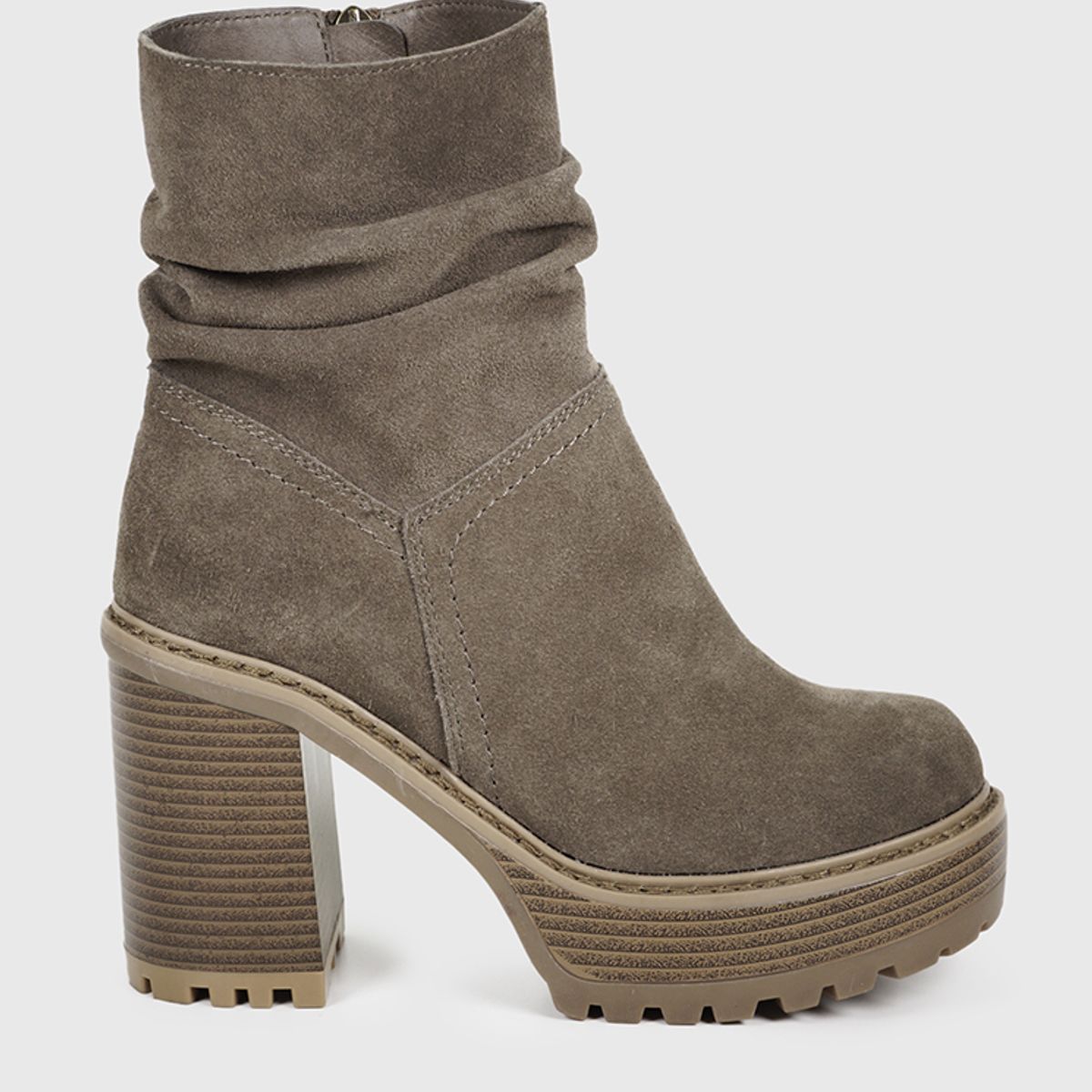 DEGAS - Botín Cuero Damas Taupe DEGAS