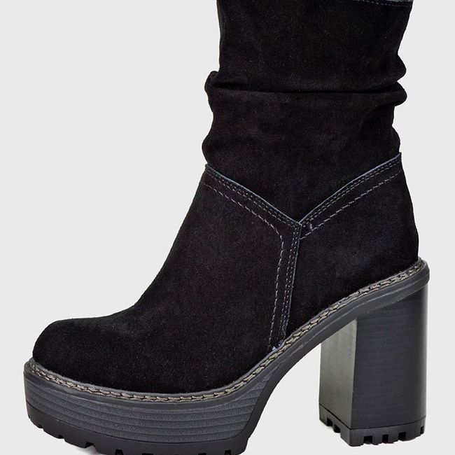 DEGAS - Botín Cuero Damas Negro DEGAS