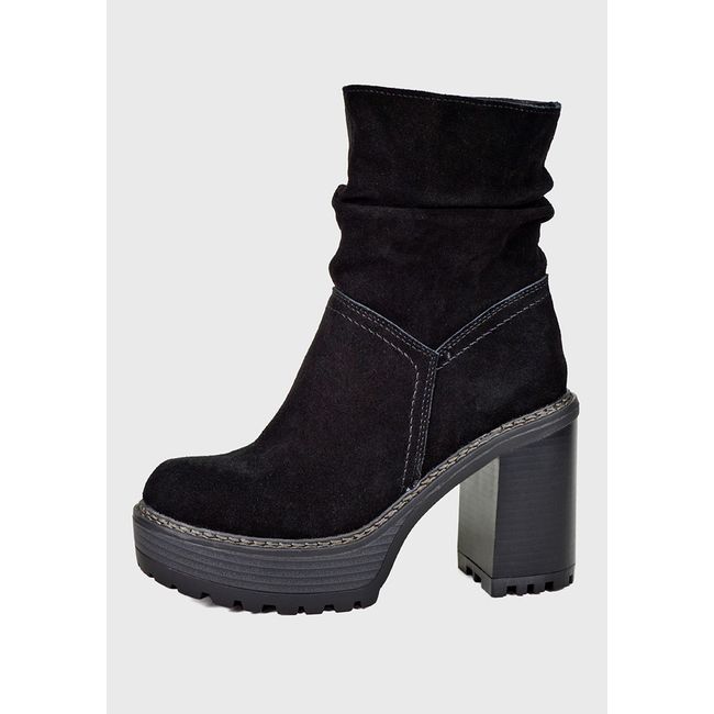 DEGAS - Botín Cuero Damas Negro DEGAS