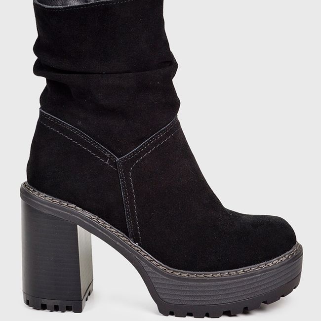 DEGAS - Botín Cuero Damas Negro DEGAS