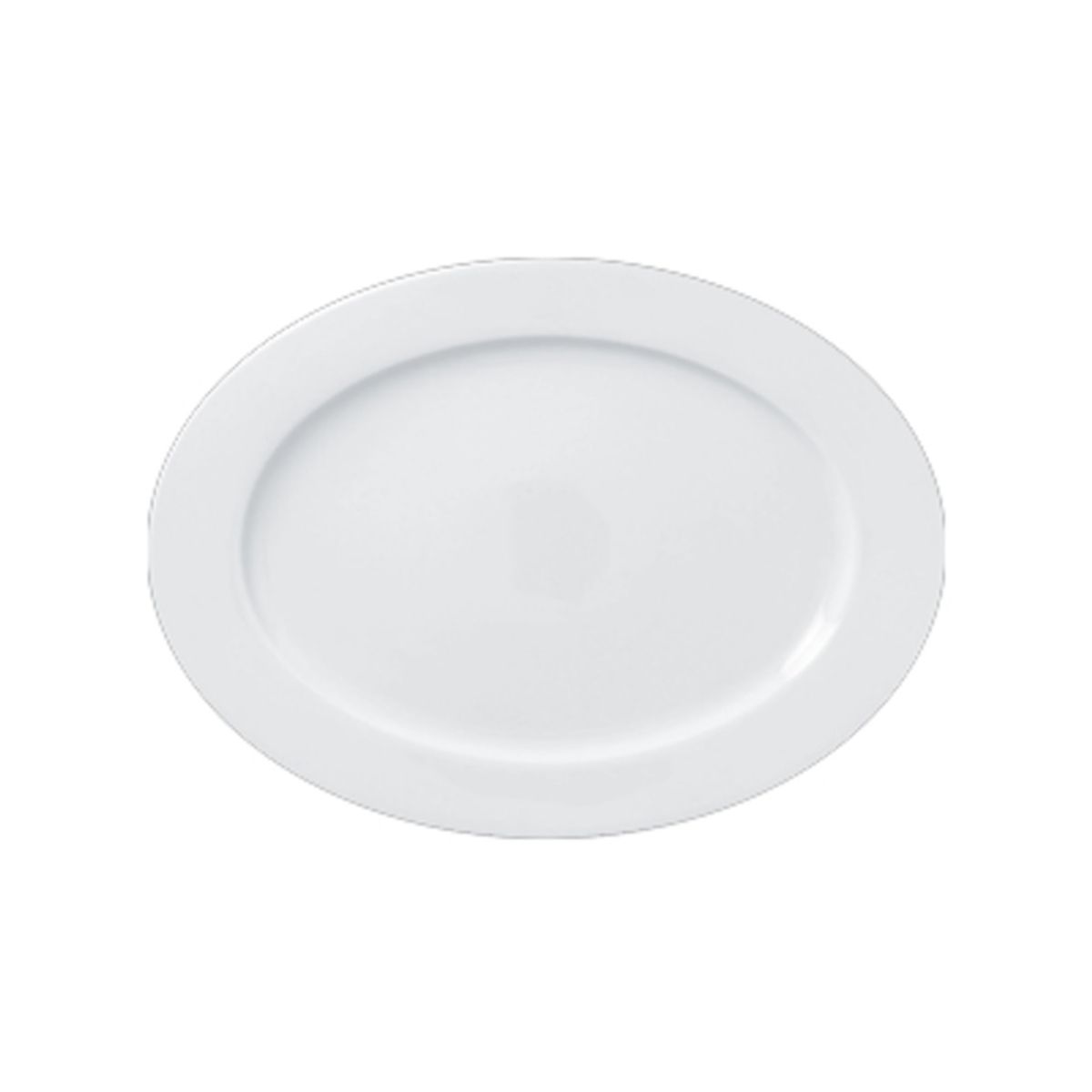 RAK PORCELAIN - SET DE 6 PLATO OVALADO PORCELANA BLANCO 32CM ACCES RAK RAK PORCELAIN