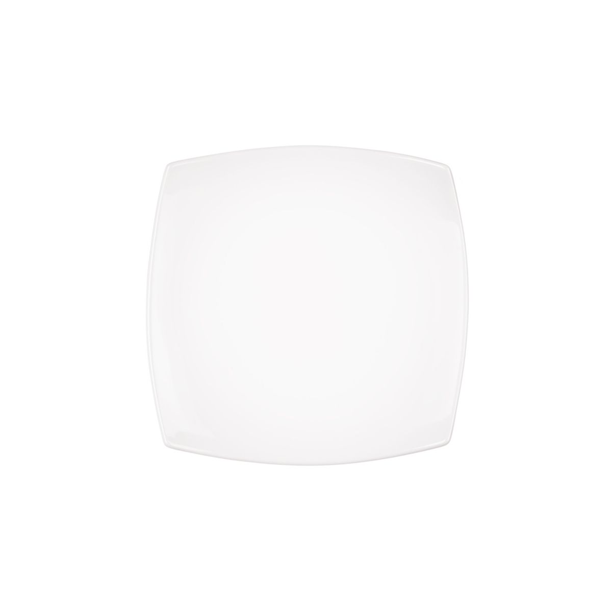 STAR FINE PORCELAIN - PLATO PORCELANA CUADRADO BLANCO 27 CM STAR STAR FINE PORCELAIN