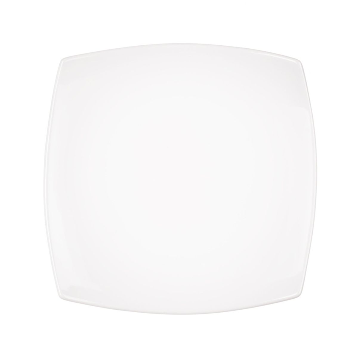 STAR FINE PORCELAIN - SET DE 24 PLATOS DE PORCELANA CUADRADOS BLANCOS 18 CM STAR STAR FINE PORCELAIN