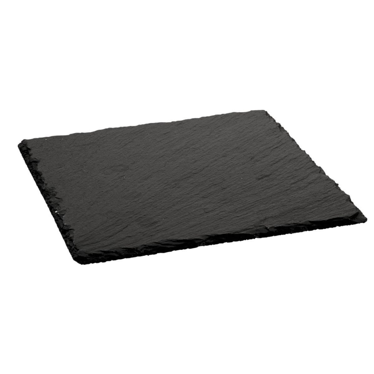 SUNNEX - SET DE 6 PLATOS DE PIEDRA PIZARRA CUADRADO 30X30CM SUNNEX SUNNEX