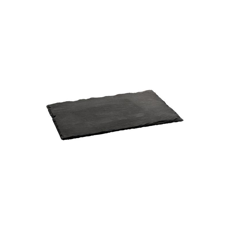 SUNNEX - SET DE 6 PLATOS DE PIEDRA PIZARRA RECTANGULAR 30X20CM SUNNEX SUNNEX