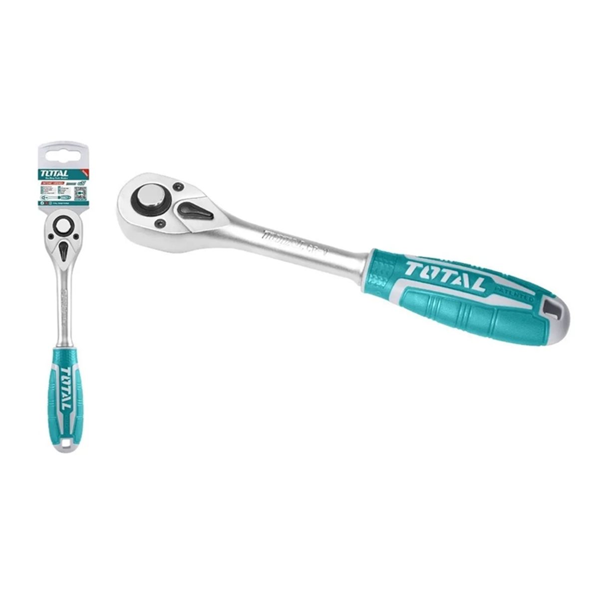 TOTAL TOOLS - Llave Chicharra Cuadrante 1-4 Pulgada