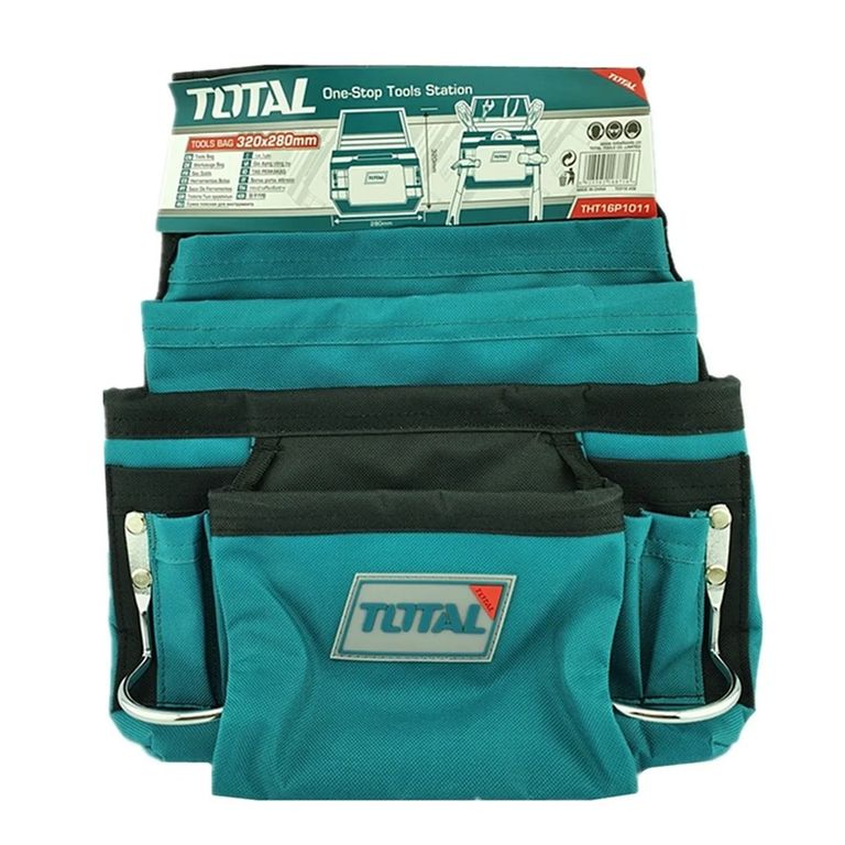 TOTAL TOOLS Coleto Carpintero Simple Doble Porta Martillo | falabella.com