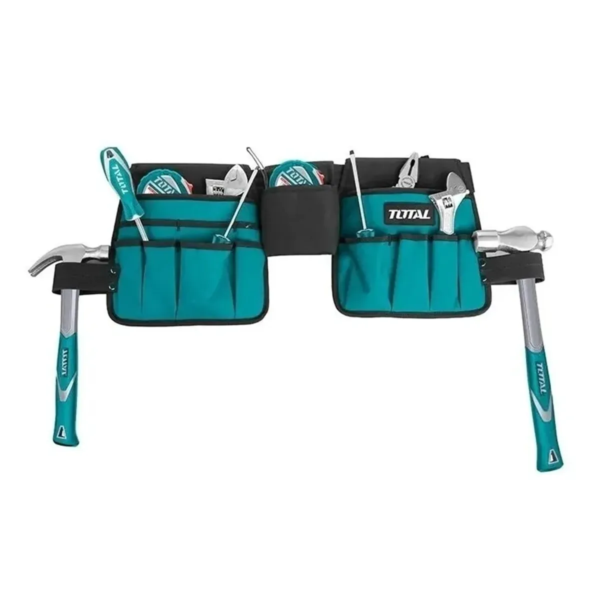 TOTAL TOOLS - Coleto Cinturon Carpintero Porta Herramientas