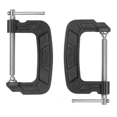 INGCO - Pack 2 Prensa Tipo C 6 Pulgadas (150mm)