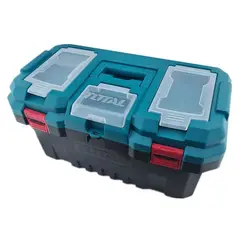 TOTAL TOOLS - Caja Organizadora Porta Herramienta Plastica 20 PuLG