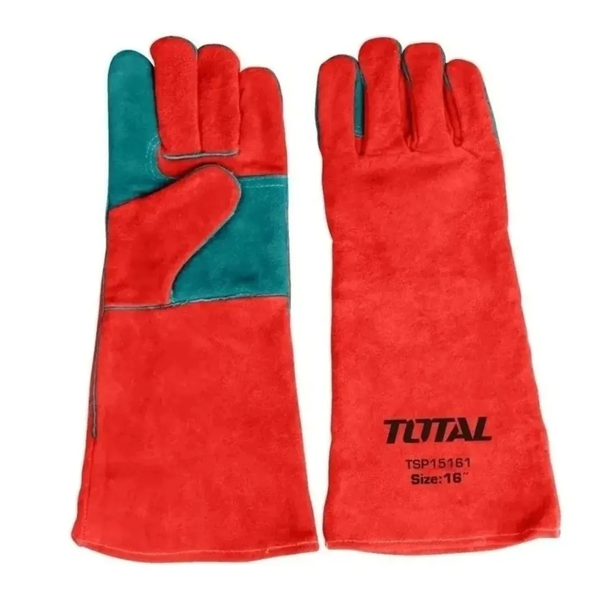 TOTAL TOOLS - Guantes Para Soldar 16 Pulgadas