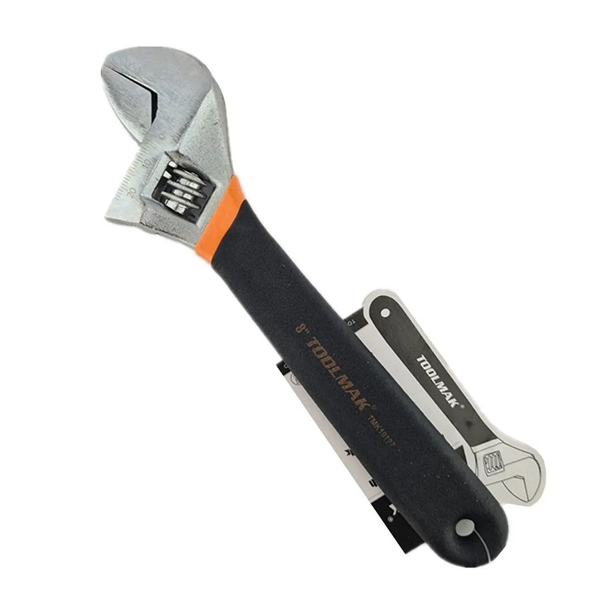 GENERICO - Llave Francesa Ajustable 8 Pulgadas Toolmak Tmk19197