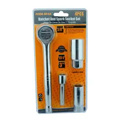 GENERICO - Kit Set Juego Dados Chicharra 3/8 4 Piezas Tmk19797