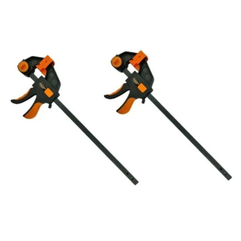 GENERICO - Pack 2 Prensa Rapida 12 Pulgadas 30cm Toolmak