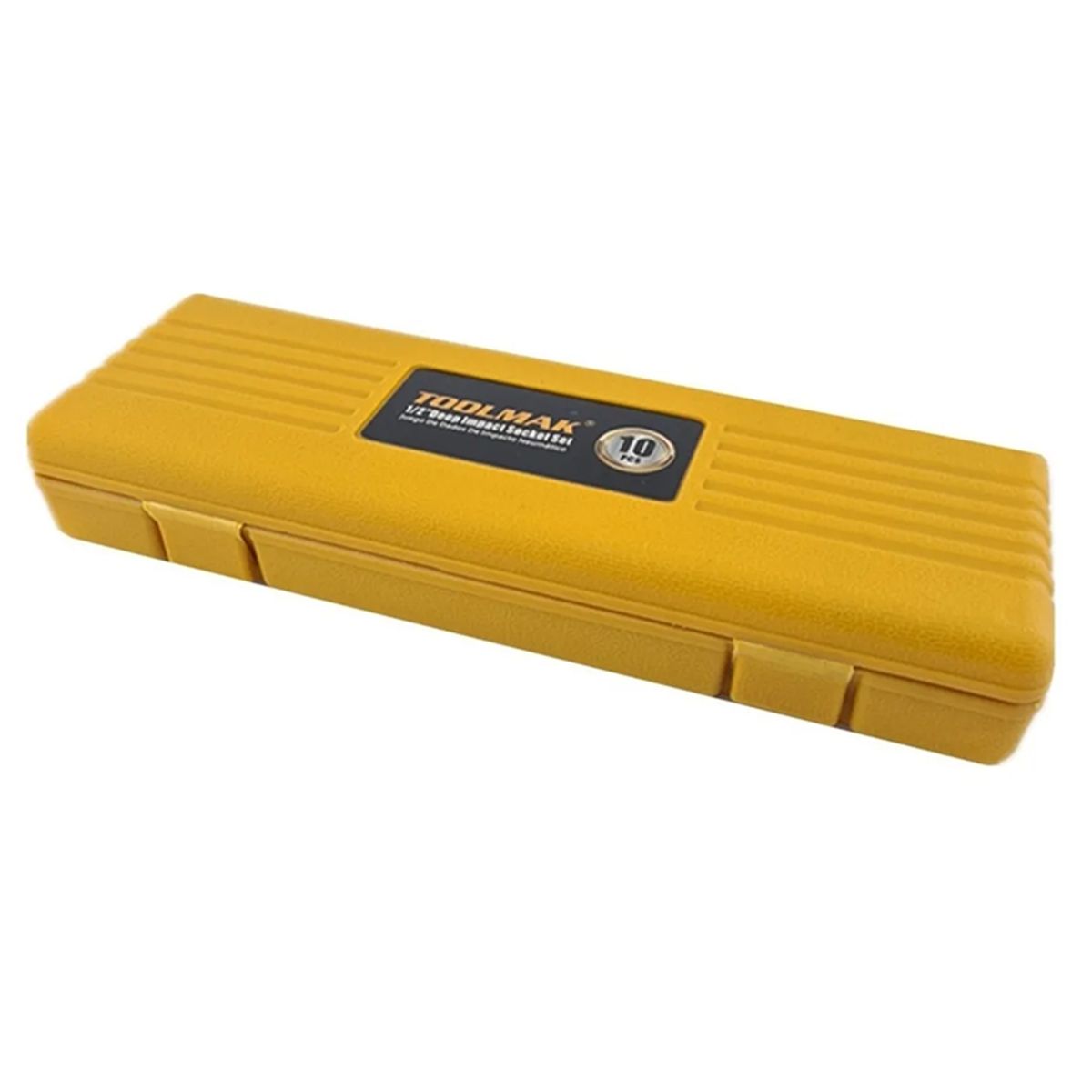 GENERICO - Juego Caja Dados Impacto 1/2 Pulgada 10 Piezas Toolmak