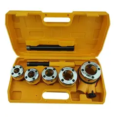 GENERICO - Set Juego De Terrajas Manual Para Tubo 5 Piezas Toolmak