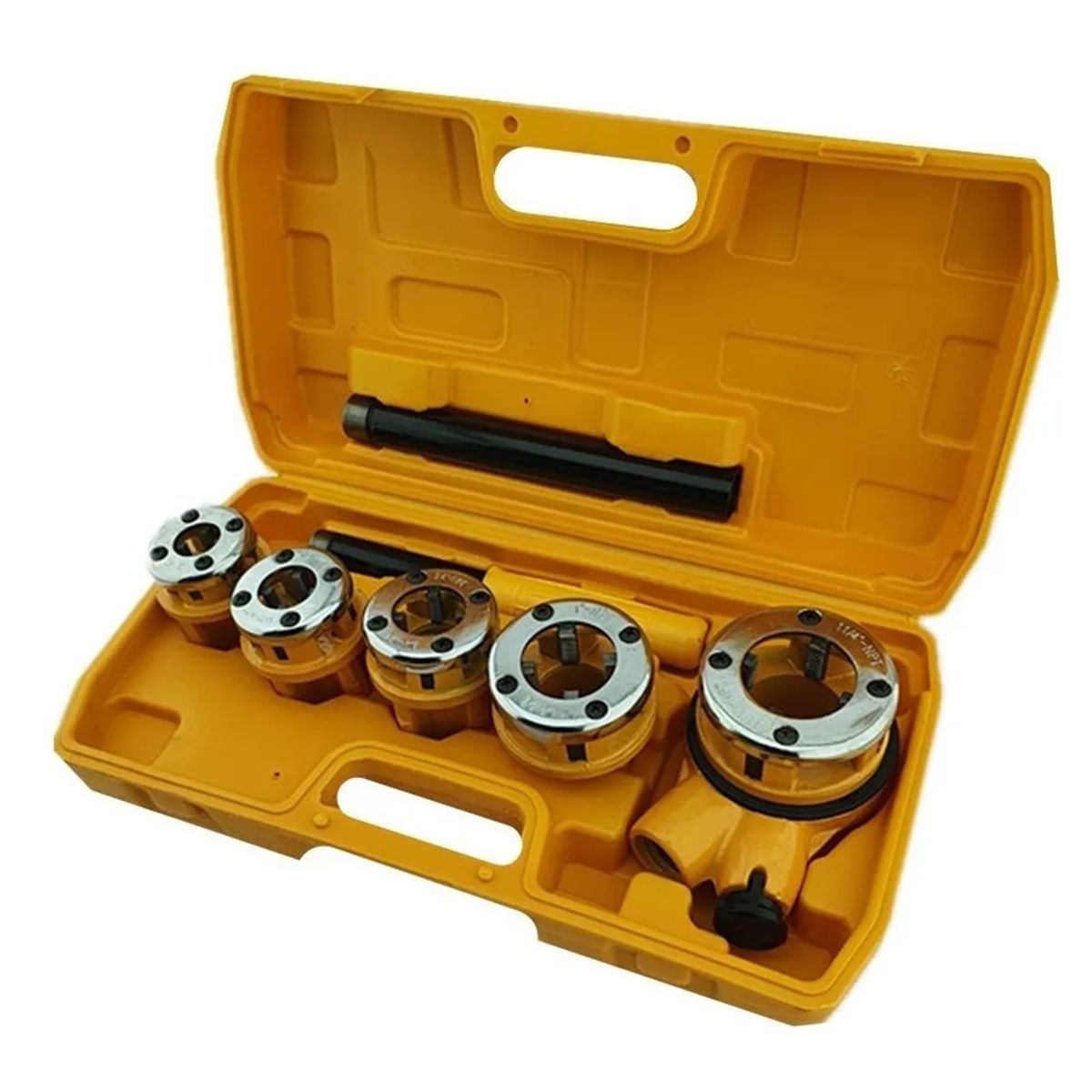 GENERICO - Set Juego De Terrajas Manual Para Tubo 5 Piezas Toolmak