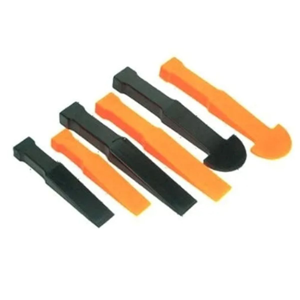 GENERICO - Set Herramienta Extraccion Radio Tablero Panel Puertas 6 Pc